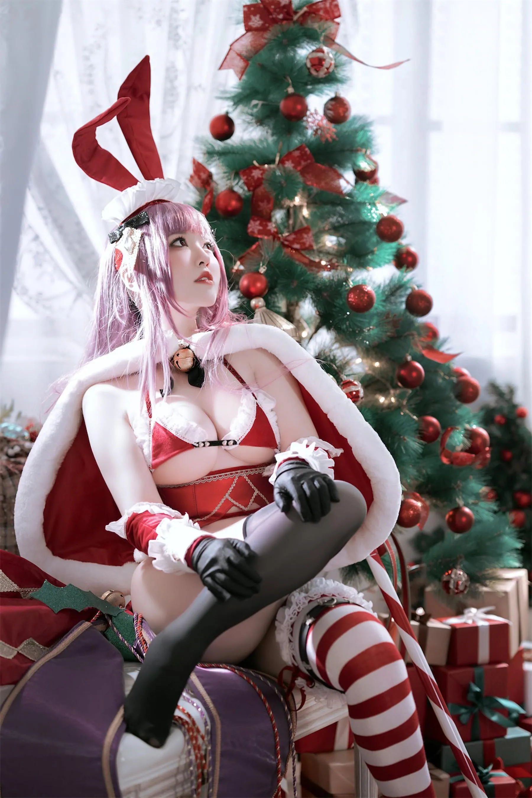 半半子 – NO.63 Christmas Bunny Aike [41P]插图1